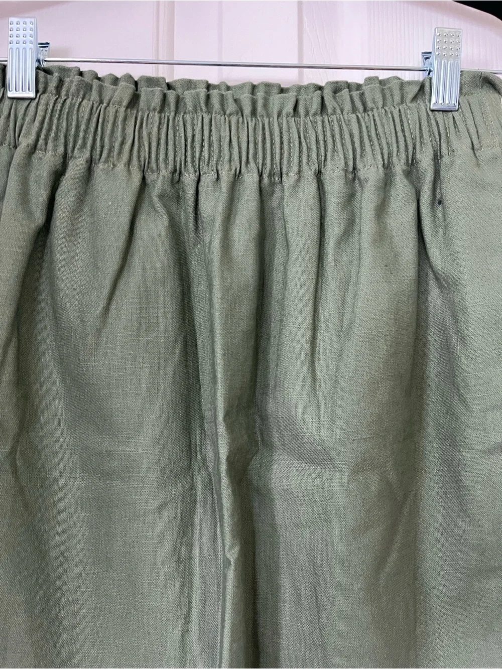 J. Crew size 0 Sage Green Scallop-Hem Women's pull on/elastic waist skirt